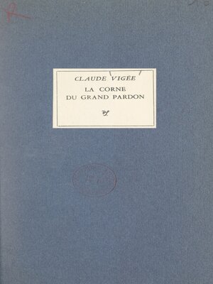 cover image of La corne du Grand Pardon